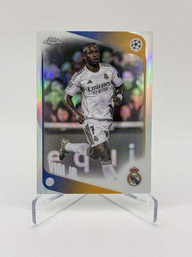 2025-26 Topps Chrome Uefa Club Competitions - Vinicius Junior #115 Refractor