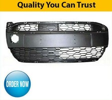 2012-2014 Front Bumper Grille Lower Centre Black Fits Citroen C1 New