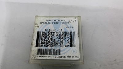 Special Blade Inserts 131023-31 Special Form Inserts Lot Of 2