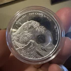 2017 Fiji 1 oz Silver  round - Hokusai -  "The Great Wave"