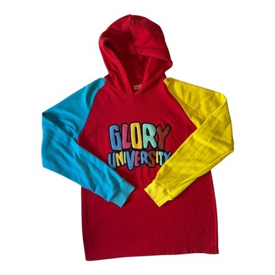 Glo Gang Hoodie  Glory University XXL Glory Boyz Chief Keef Color Block 