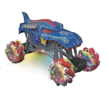 All-Terrain RC Tumble Car with Damping System Drive on Sand, Lawn, Stone