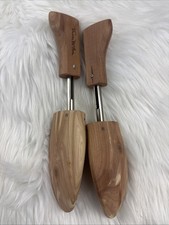 Vintage Thom McAn Cedar Shoe Trees Adjustable Rochester Shoe Tree Co 12  Pair