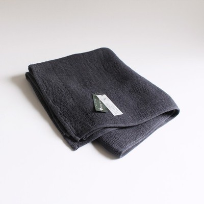 Kontex Lana Imabari Towel L Size Navy 55x110cm (21.6x43.3'') Made in Japan