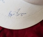 VTG 1980s BRUCE LIETZKE & BILL ROGERS SIGNED HIGH CROWN TAYLOR MADE GOLF VISOR — photo 3