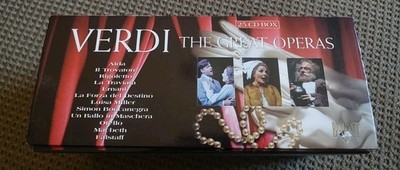 Verdi The Great Operas 25 CD Box Set Brilliant Classics | eBay