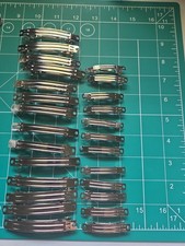 French Barrette Iron Rectangle Hair Clips for DIY Clip Craft Bows 14-3" 12-2"
