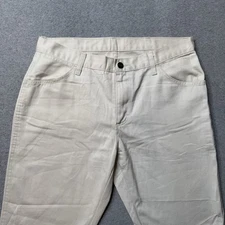 Wrangler Texas Jeans Mens 32x30 Beige Denim Faded Bootcut Western Stretch Adult