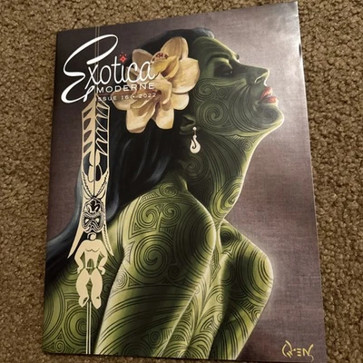 SIGNED! Exotica Moderne Issue #16 2022 Tiki Magazine House Of Taboo Aloha OA - Image 1 of 4