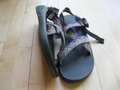CHACO Z1 Classic Open Toe Adjust Strap Sport Comfort Sandal Colorado Flag Men 13
