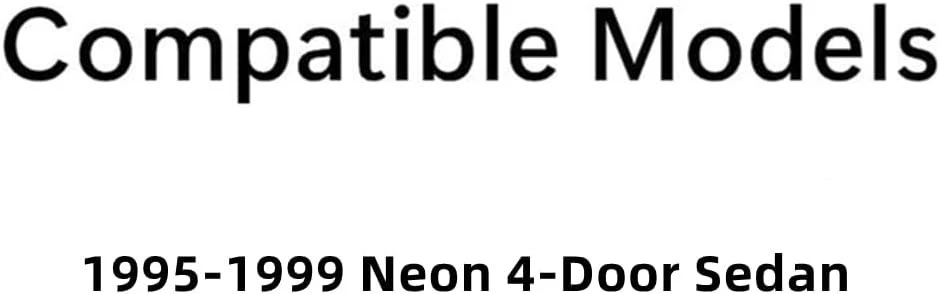 Ajuste 95-99 Dodge Neon/Plymouth Neon Sedán Pasajero Puerta Delantera Derecha Ventana Vidrio Foto 3 de 4