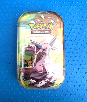 Pokemon Prismatic Evolutions Mini Tin Sealed Espeon