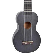 Mahalo Black Kahiko Plus Series Soprano Ukulele Black