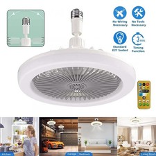 Dimmable Ceiling Fan with Lights and Remote Socket Fan light with Dimmable Led