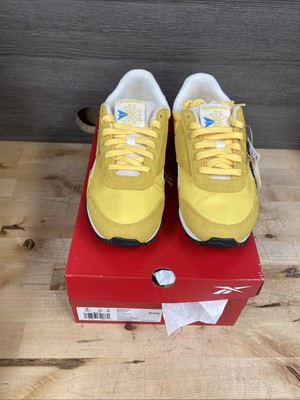 Running Shoe Yellow Reebok Classic Nylon Reebok Classic AZ Women