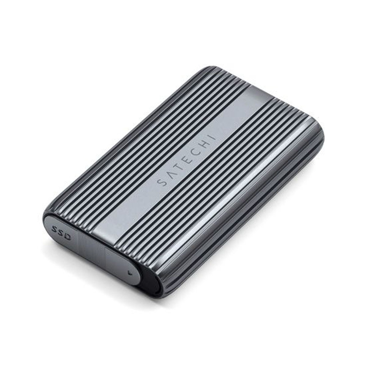 Boîtier de Disque Dur NVMe USB4 Pro Argent en Aluminium Haute Performance M.2