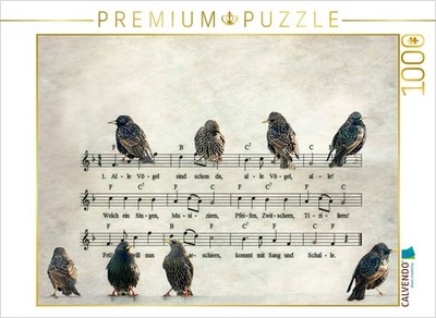 CALVENDO Puzzle Alle Vögel sind schon da | 1000 Teile Lege-Größe 64x48cm Foto-Pu