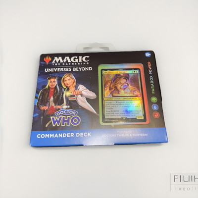 MTG Doctor Who Paradox Power Commander Deck Universes Beyond Magic The Gathering