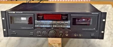Tascam 202 MKIII Multi Track Dual Analog Cassette Deck Recorder Working Fine