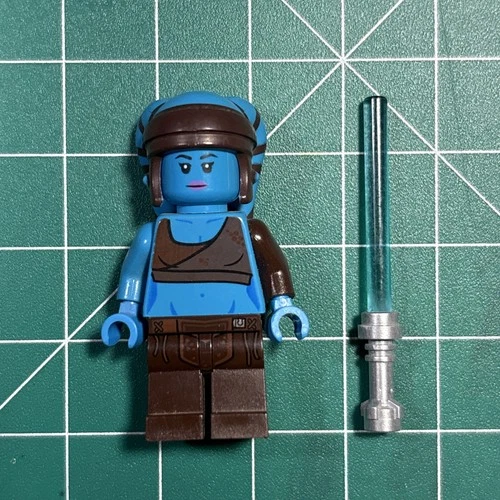 LEGO Star Wars Aayla Secura Minifigure Jedi, SW0833, 75182