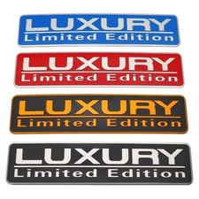 2pcs Luxury Limited Edition Emblem Auto Racing Sport 3d Badge Rear Trunk Sticker 2pcs Luxury Limited Edition Emblem Auto Racing Sport 3d Badge Rear Trunk Sticker