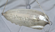 antik Christbaumschmuck Glas Zeppelin ZR3 LosAngeles Reparationsluftschiff