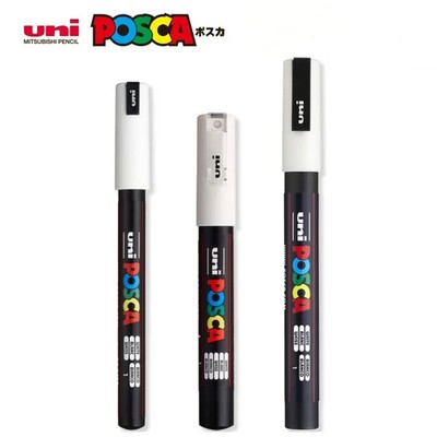 Marker Pen Art Graffiti POP Poster White Black Paint Pen 1pc Medium Tip
