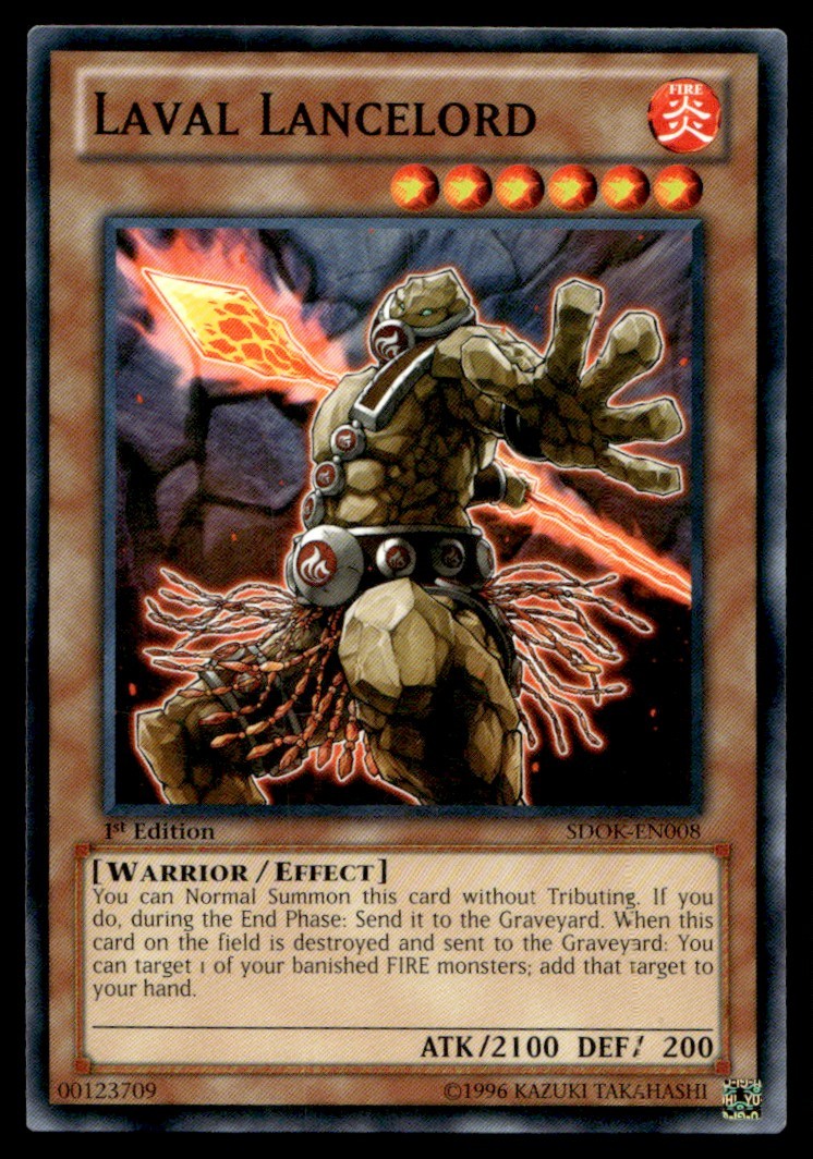 Laval Lancelord - SDOK-EN008 - 1st Edition - YuGiOh| Buy 2 Get 1 Free