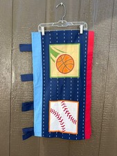 Circo Sports Window Valance With Basketball Baseball Soccer  Football Panels