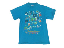 Vintage Smithsonian Shirt Museum Institution A To Z Art 1992 Single Stitch USA