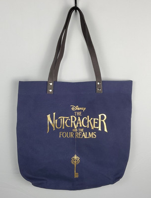 Disney The Nutcracker and the Four Realms Navy Tote Bag Movie Promo Item...