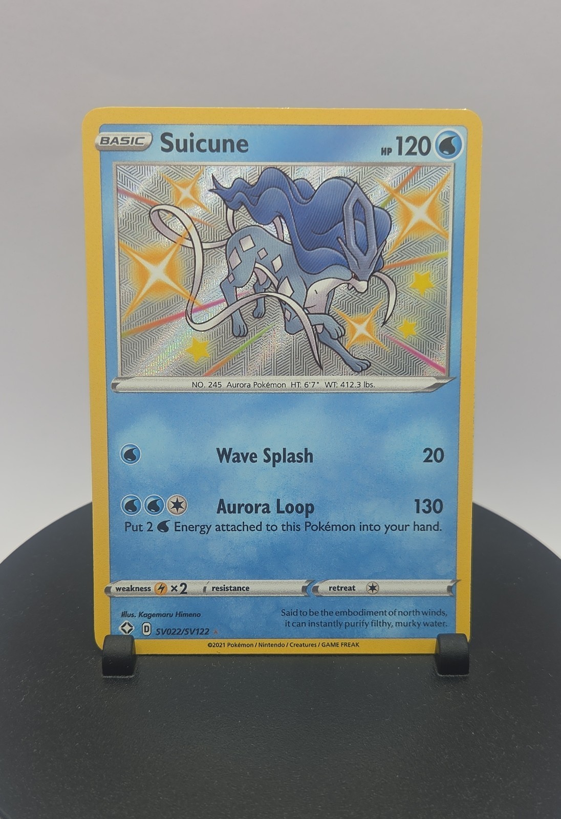 Suicune SV022/SV122 Shining Fates: Shiny Vault Holo