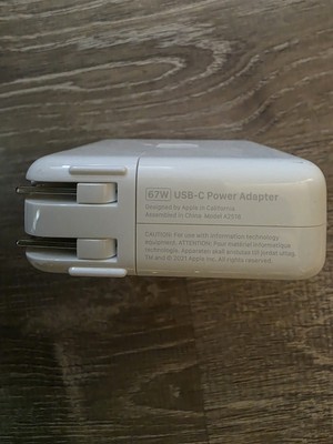 Genuine  Apple 67W USB-C Power Adapter Charger A2518 for MacBook Pro 
