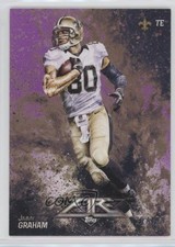 2014 Topps Fire Purple /499 Jimmy Graham #50 8k4
