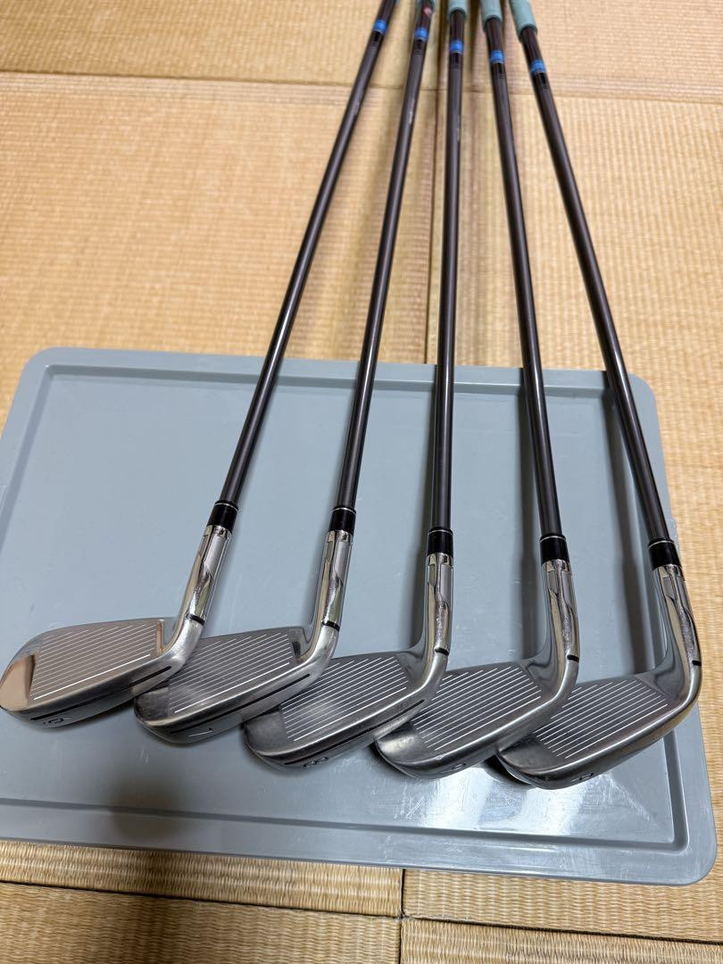 TaylorMade アイアンセット SIM MAX TM 60 FLEX-R Iron Set Taylormade Sim Max Flex R Tensei Blue Tm60 Men'S