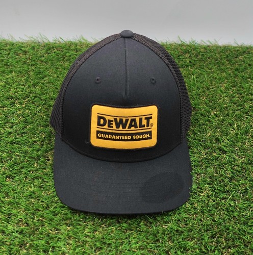 DeWalt tools black trucker snapback hat