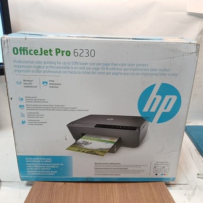 Open Box HP OfficeJet Pro 6230 Wireless Borderless Color Inkjet ePrinter