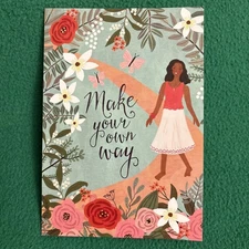 Leanin’ Tree Birthday Greeting Card “Make Your Own Way…”