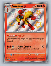 Armarouge Holo Shiny Rare SV: Paldean Fates 115/091 NM on eBay