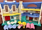 Vintage Fisher Price Little People House #2511 Home Sweet Home 1996 Complete