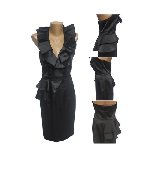 Women Karen Millen Dress Black 38 / M / 46 #9SAH