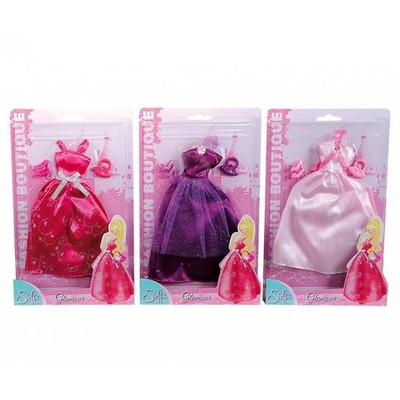 SIMBA Steffi Love 404100 - Glamour Kleider 1 Stk. Puppenkleid NEU