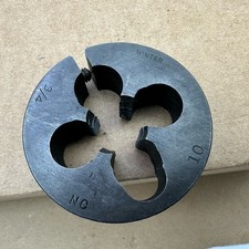 Vintage Winter Bros. Die 3/4”-10 NC Machinist Die Only Made in USA 2-1/2” OD