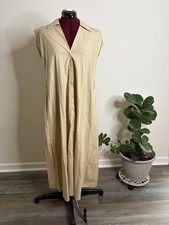 ZARA Tan Long Dress