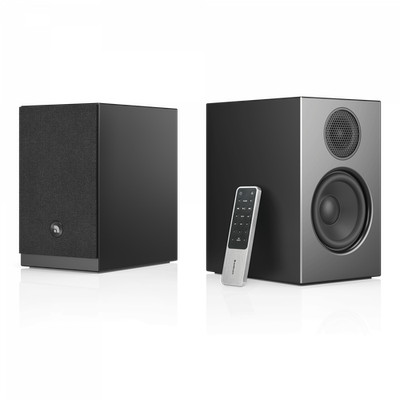 Aktive Lautsprecher, Audio Pro A28 W,1 Paar,Wi-Fi,Bluetooth,HDMI,Schwarz,WIE NEU