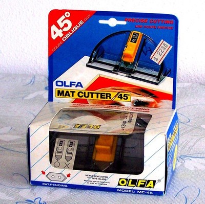 OLFA MC-45/2B - 45 Degree Mat Cutter - Quality / Framing - Made in Japan
