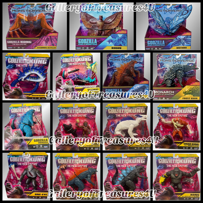Godzilla x Kong New Empire Tiamat Rodan Scylla Mothra Frost Vark