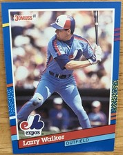 1991 Donruss Baseball #359, Larry Walker