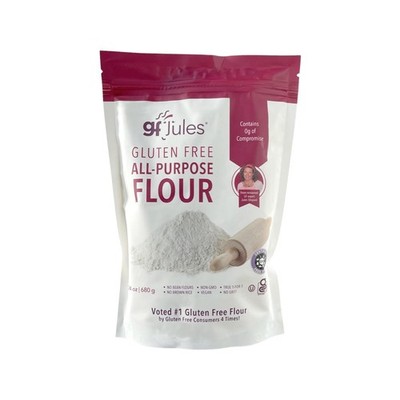 gfJules Certified Gluten Free All Purpose Flour #1 Gluten Free Celiac Consumers