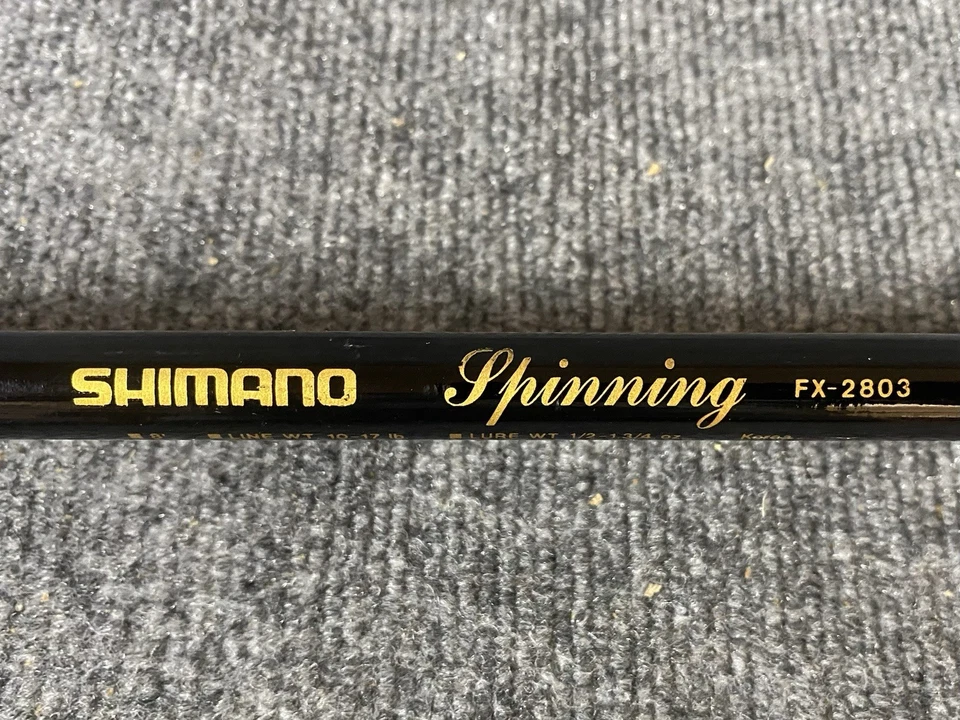 Shimano 8’ Spinning Rod FX-2803 8’ 2pc 10-17 lb Line 1/2-1 3/4oz Big Fish - Image 2 of 4